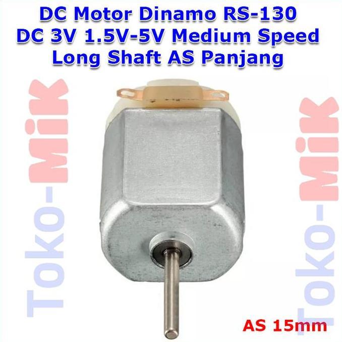 Taya Dinamo Dc Motor 130 As Panjang Long Shaft