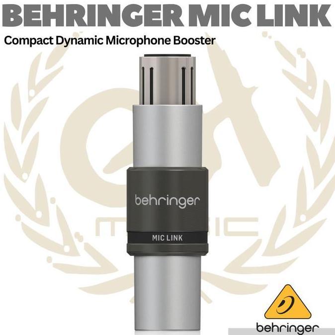 Promo Behringer Mic Link Dynamic Microphone Booster And Preamp