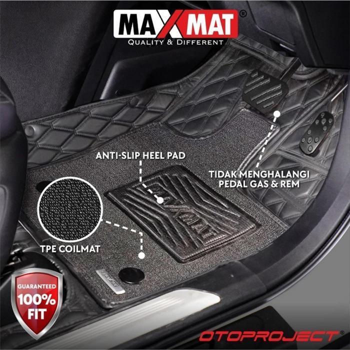 Karpet 7D Maxmat Mobil Avanza Xenia Veloz 2015-2021 Fulset Otoproject Baru