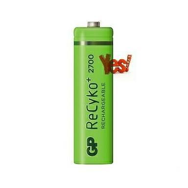 Battery GP 2pcs AA 2700 Rechargeable