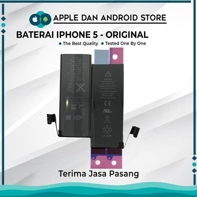 Baterai kompatibel iphone 5G / 5S Original / Battery iphone 5G / 5S Original 100%