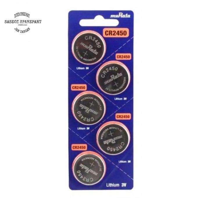 BATRE BATERAI BATRAI BATTERY MURATA CR2450 MURATA 2450 ORIGINAL