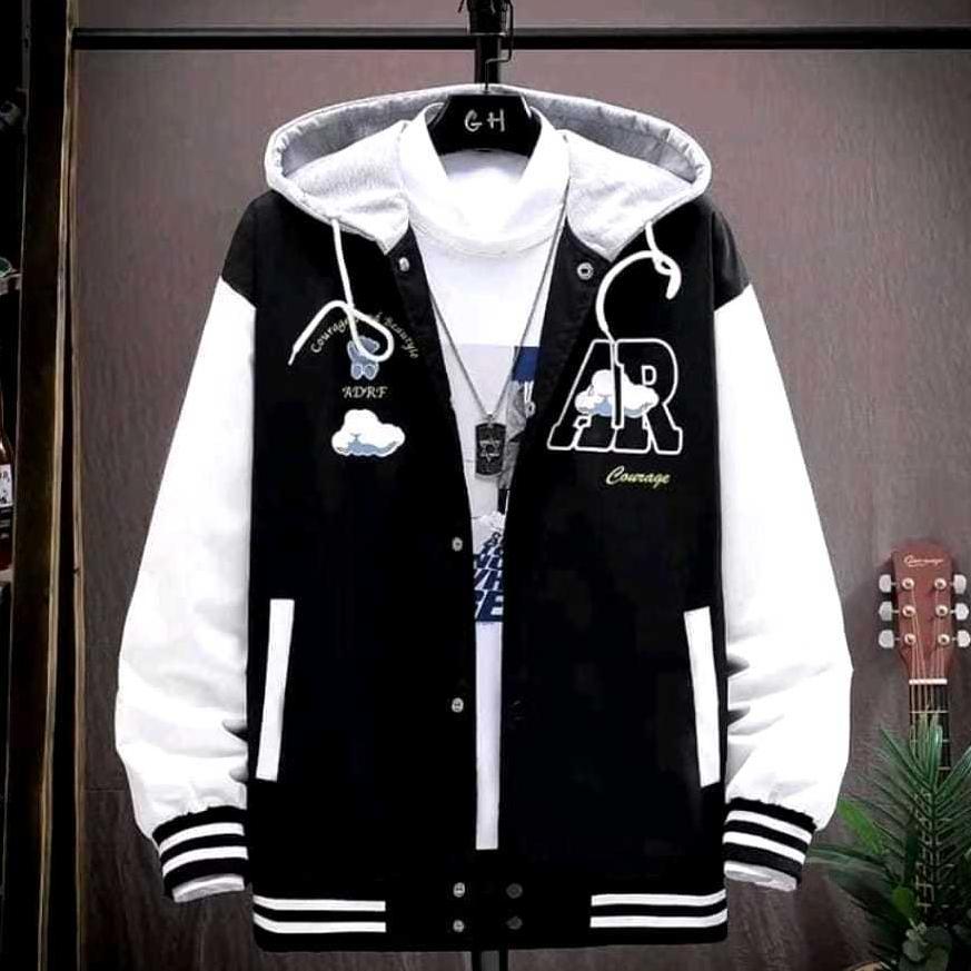100% Aman Jaket Varsity Baseball Original Full Sabllon - Jaket Bomber Varsity Pria Wanita Original P