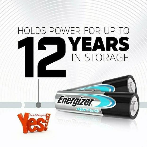 Energizer Max Plus 2pc Baterai AAA A3