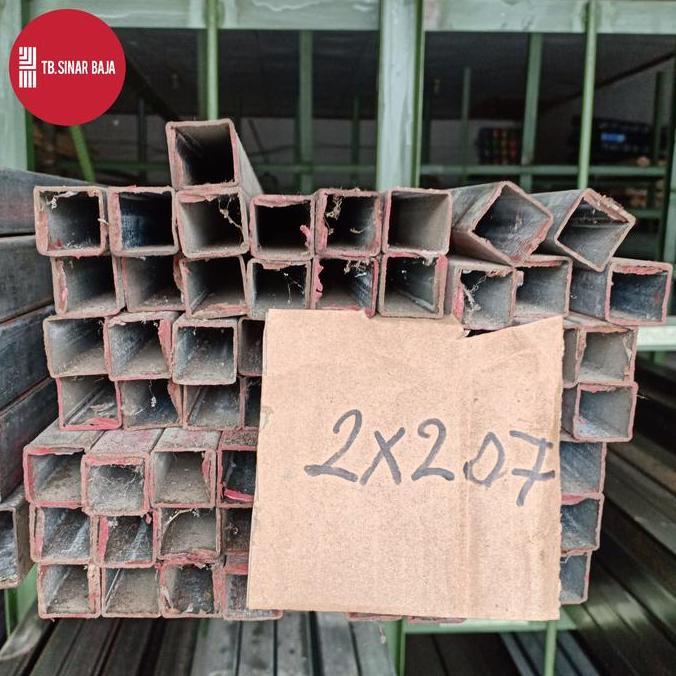 Hollow Besi Galvanis 2 x 2 x 6 Meter 0.7mm / Holo Galvanis 2x2