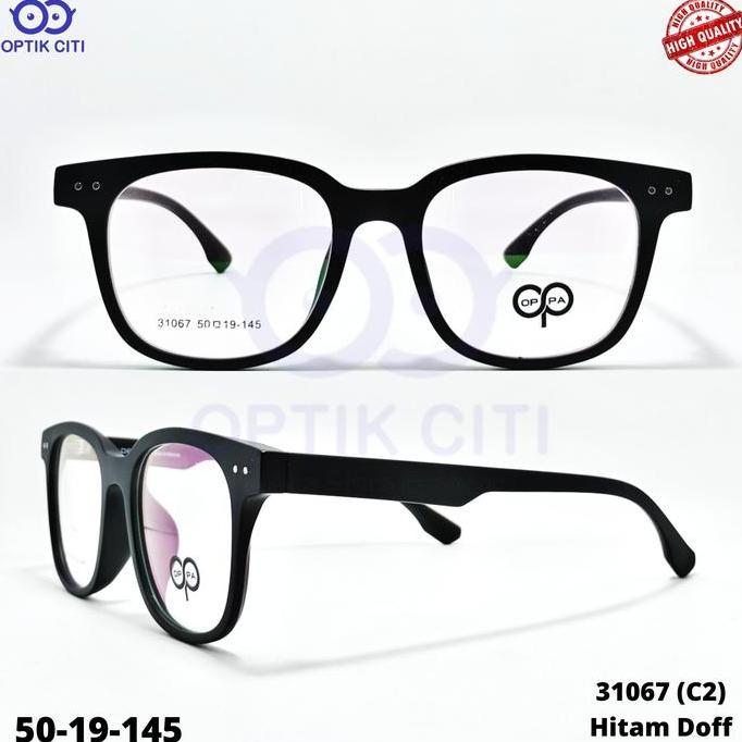 Murah Frame Kacamata Pria / Wanita Original Oppa 31067 Kotak