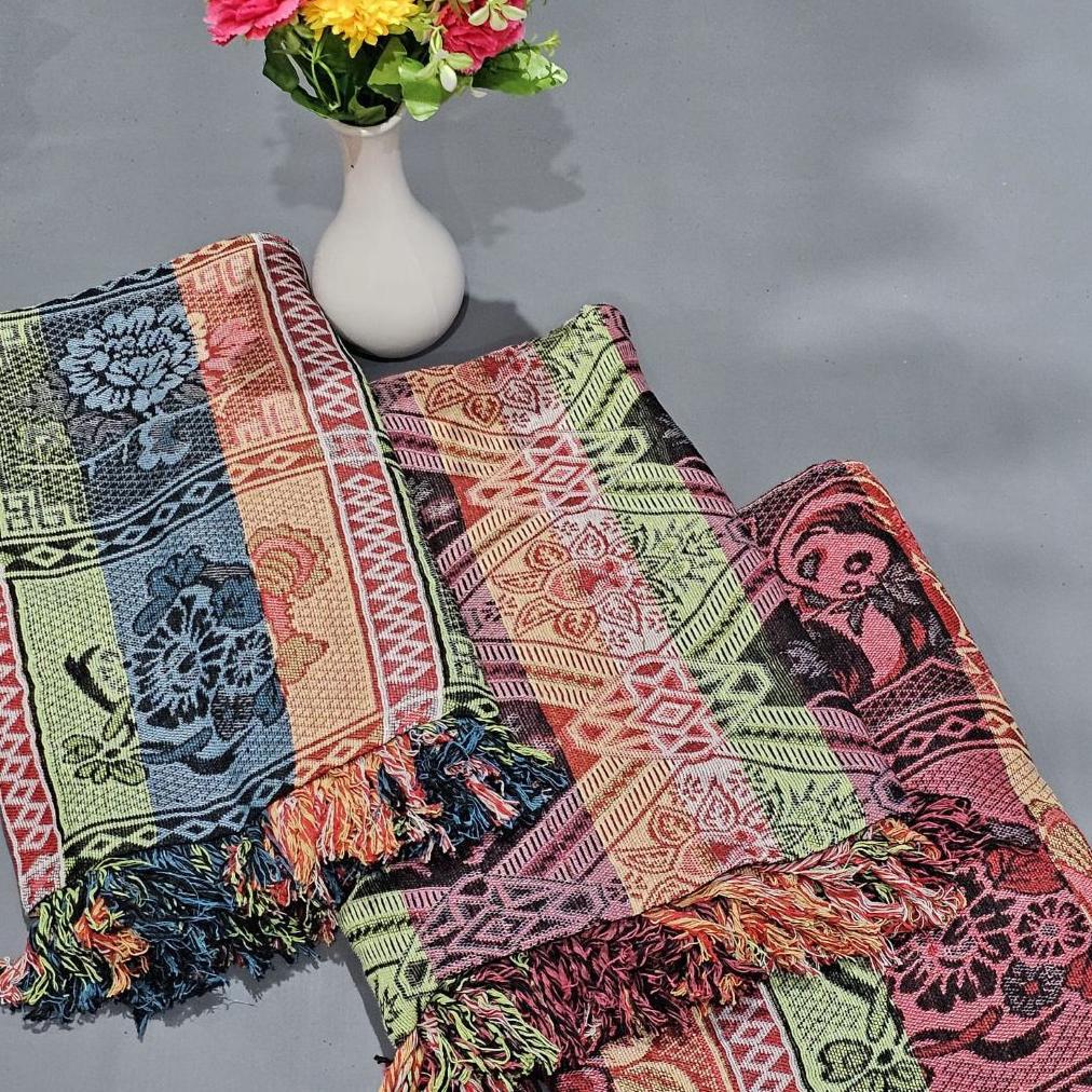 bestpromo hambal rajut/alas lantai/karpet ukr 180x220 dan ukr 180x280