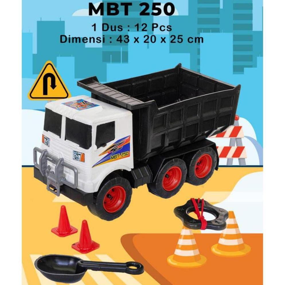 promo jumbo mainan truk pasir mainan mobil mainan anak laki laki