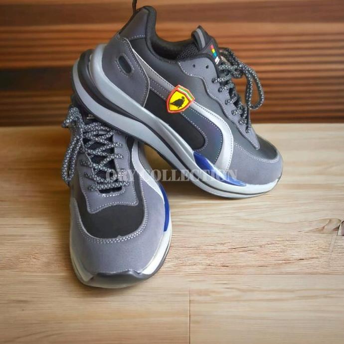 sepatu safety sporty Sepatu pelindung kerja sneakers sporty ujung besi pria wanita NO112 Safety Shoe