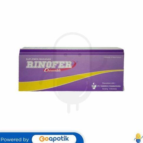 Lansungkirim- Rinofer Cheble Box 30 Tablet