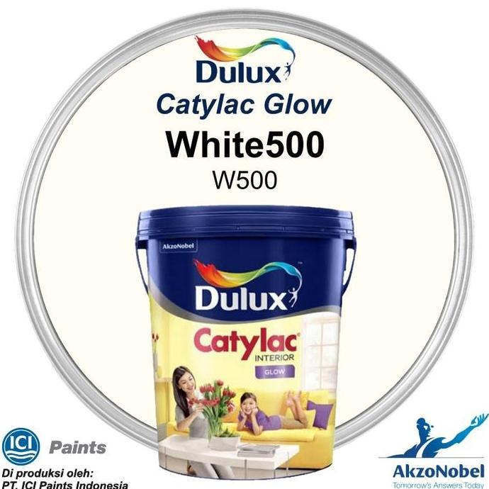 CAT DULUX CATYLAC GLOW 22 KG - WHITE W