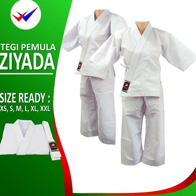 seragam baju karate pemula Senkaido tegi uniform judo aikido