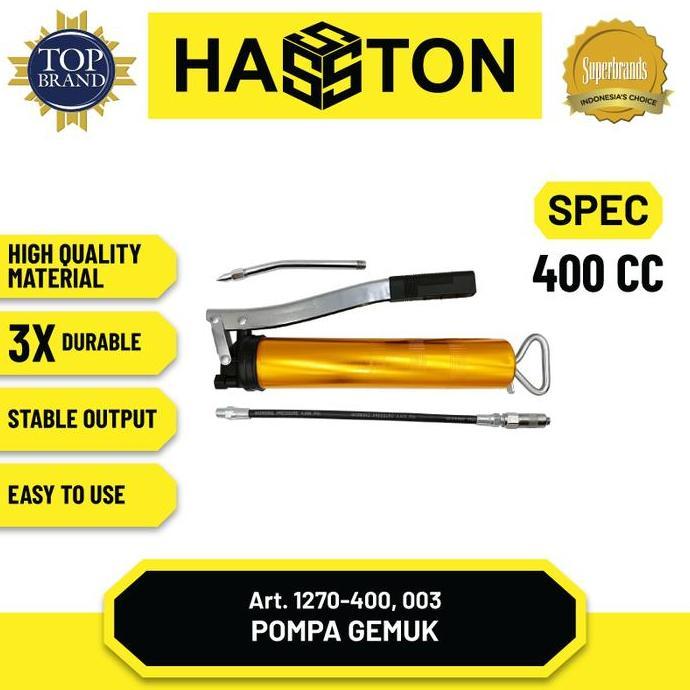 Hasston Grease Gun / Pompa Gemuk Manual / Grease Pump (1270)