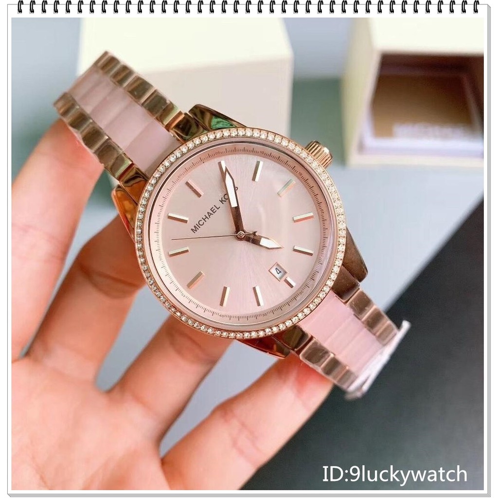 Michael Kors women's silicon bracelet quartz watch MK6349 MK6372 MK6348