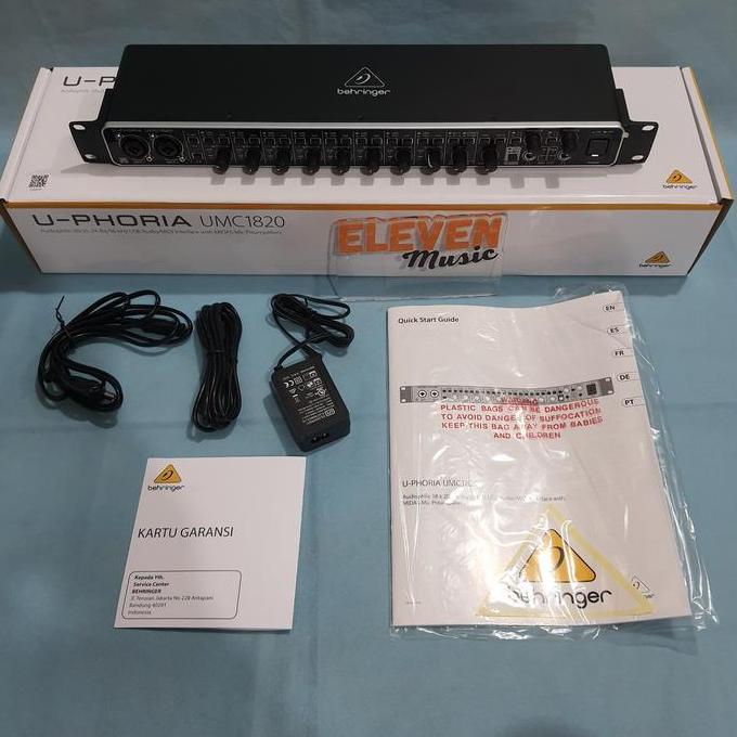behringer umc1820 umc-1820 umc 1820 soundcard