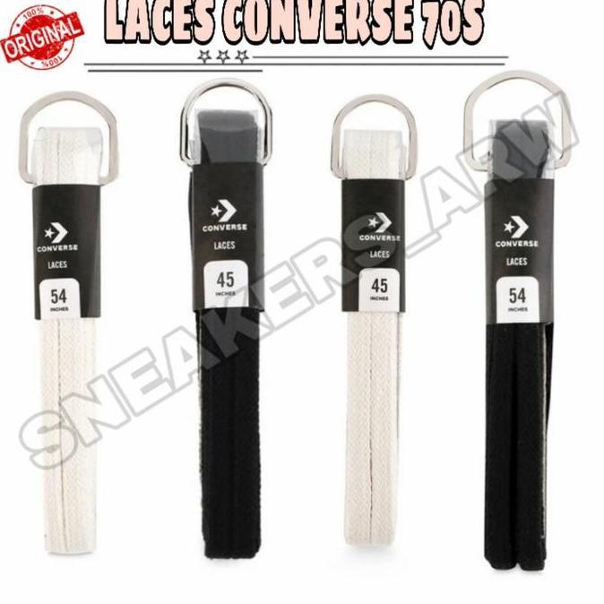 LACES CONVERSE 70S / TALI CONVERSE 70S EGRET RESMI PT MAP ORIGINAL Ready