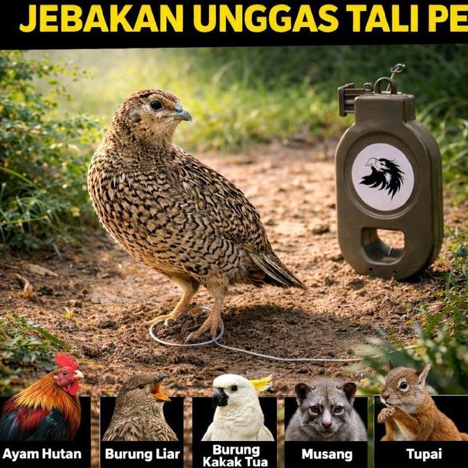 Fiteri_shopsans - PERANGKAP JERAT JEBAKAN OTOMATIS UNGGAS AYAM/ITIK/BURUNG/BIAWAK/ SUPER TRAP PE/SEL