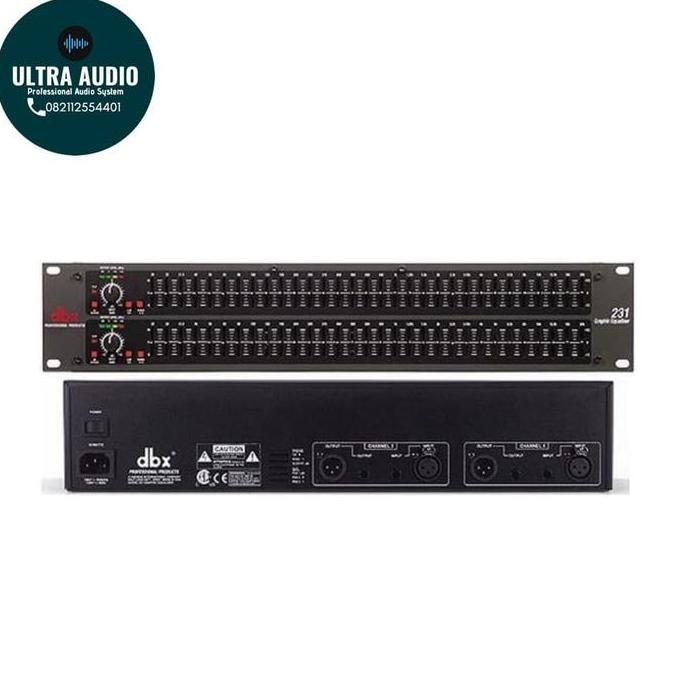 DBX 231 / DBX231 Equalizer 2X31 Band ORIGINAL