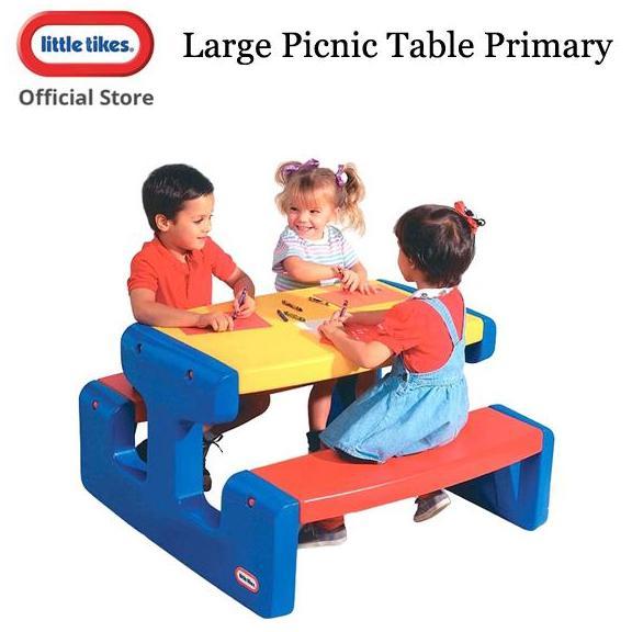 Little Tikes Large Picnic Table Primary