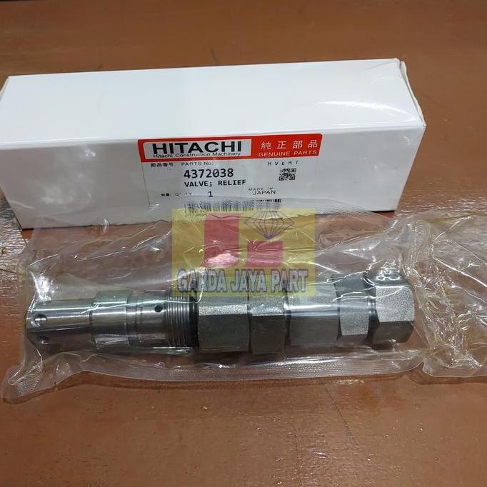 Relief Valve Hitachi Zaxis 200 Zaxis 210 4372038 Restock