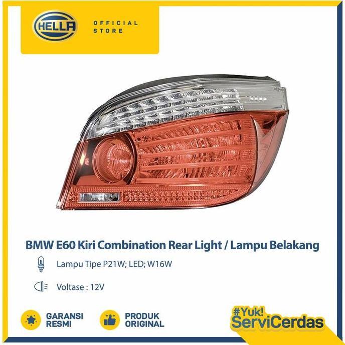 Stop Lamp Hella BMW E60 Kiri Combination Rear Light/Lampu Belakang