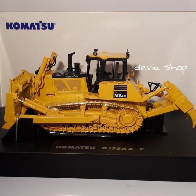 Miniatur Diecast Alat Berat Dozer Komatsu D155Ax