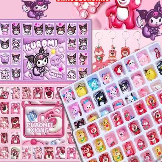 Chaolechuang 40Holes Losto Box Random Surise Luy Toblos Mainan Boneka Bingo Blind Box