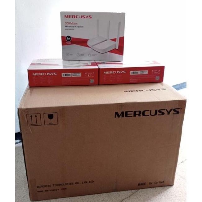 BEBAS ONGKIR - Mercusys MW306R 3 Antenna 300Mbps Wireless N Router 1dus