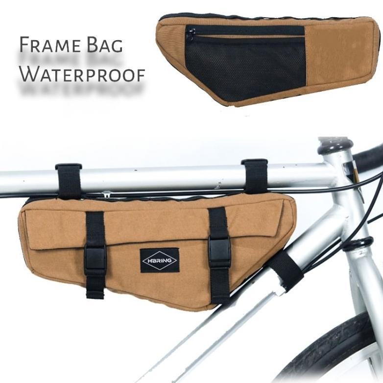 HOT DEALS TAS FRAME SEPEDA WATERPROOF FRAME BAG TAS SEPEDA SEGITIGA