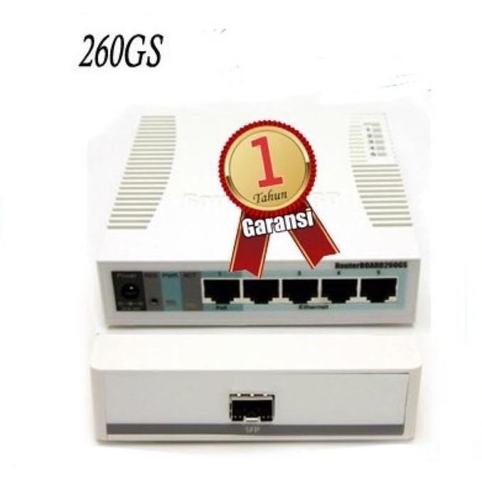 TERBARU - Mikrotik RB 260GS router indoor RB260GS