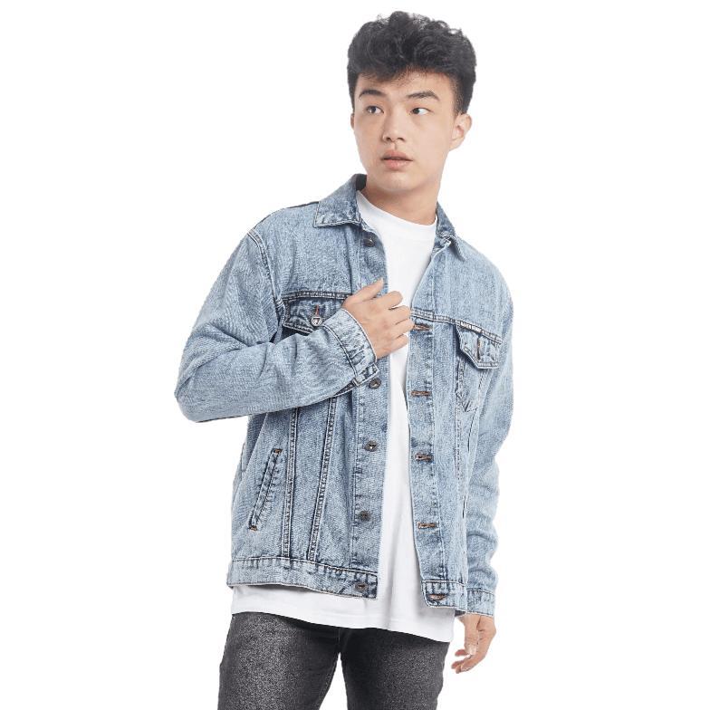 PROMO Rafen Jaket Jeans Denim Pria Wanita Unisex Original