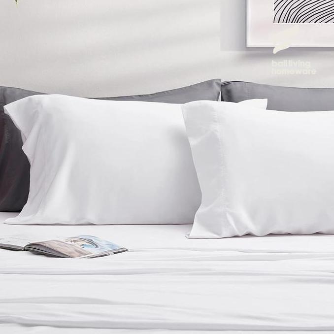 TERMURAH - 2-PIECE PILLOWCASE SET COTTON SATIN 300TC / SARUNG BANTAL KATUN 300TC
