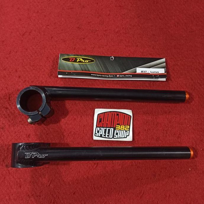 TERBARU - Stang Jepit BPRO 37mm 0 Derajat Lurus Ninja 250 250R 250FI FI RR Mono