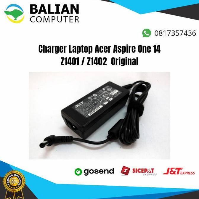 Charger Laptop Acer Aspire One 14 Z1401 Z1402 Original