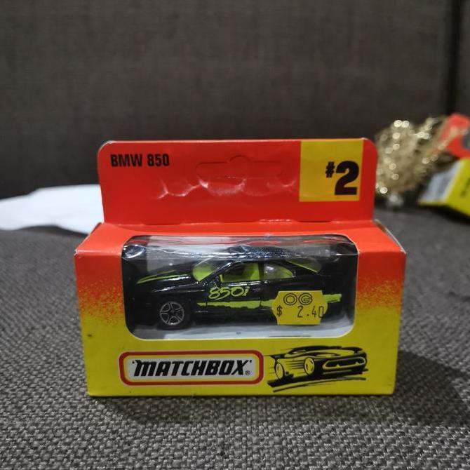 Matchbox Superfast BMW 850i Hitam no 2 850 1997 (TERBAIK) (TERBARU) (TERMURAH)