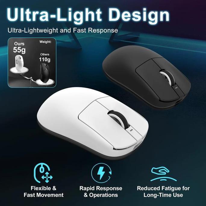 ATK VXE R1 SE+ / SE Plus Wireless Light Weight Gaming Mouse PAW 3395 / VXE R1 SE Mouse
