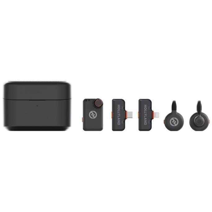 Murah Hollyland Lark M2S Ultimate Combo 2-Person Wireless Microphone System / Hollyland Lark M2S Com