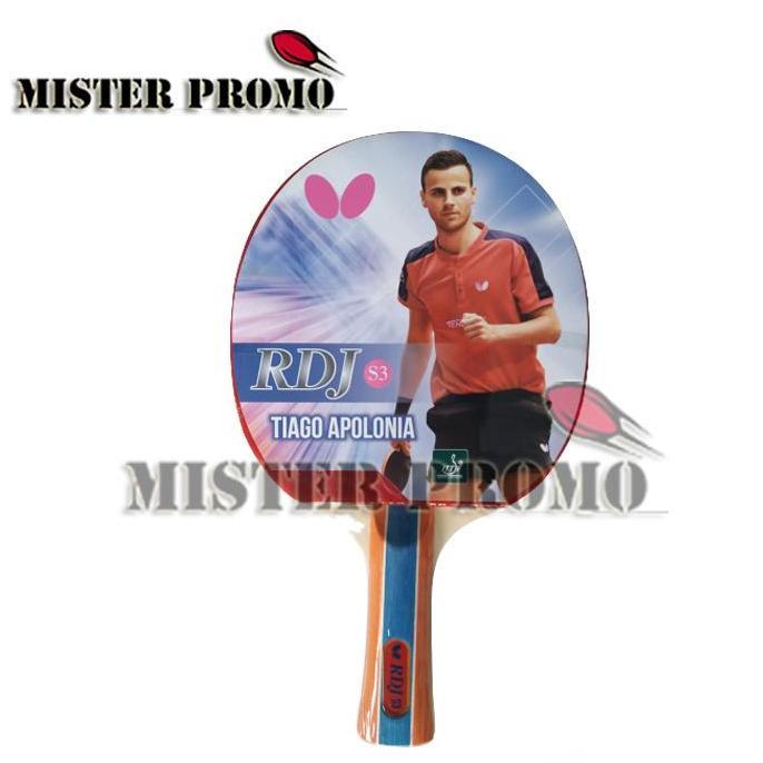 Bat Bet Tenis Meja Pingpong Butterfly RDJ S3 Original