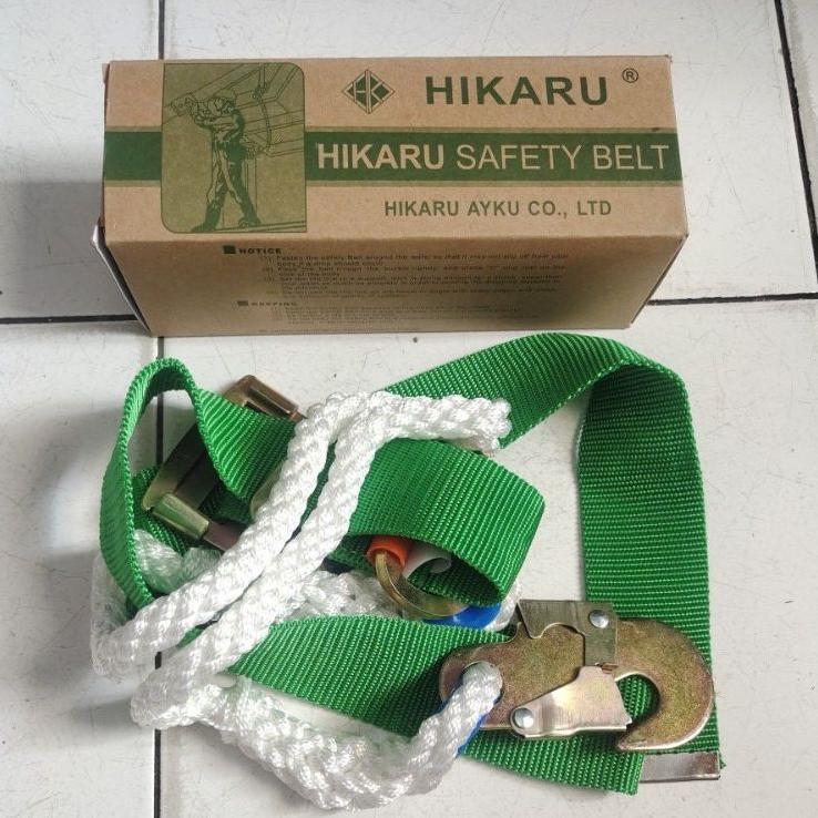 Safety Belt Ikat Pinggang Pengaman Single 1 Satu Hook Hidaku / Hikaru / Gt Life