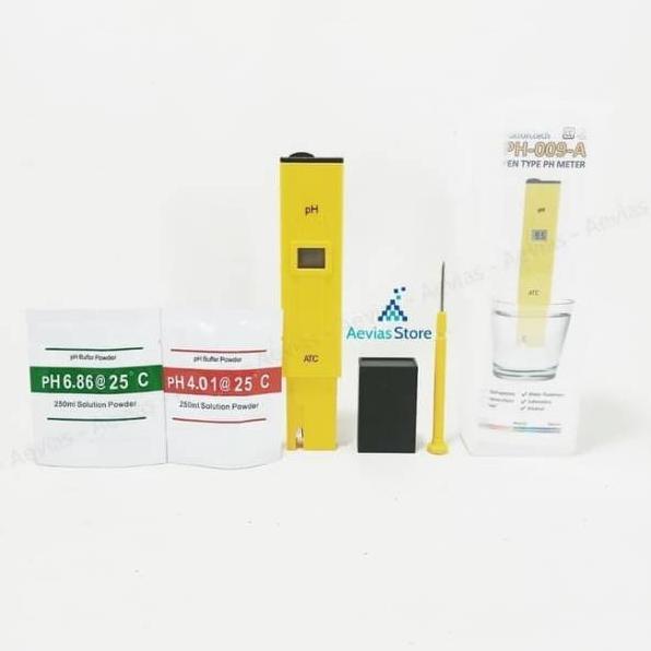Alat Ukur Ph Test Meter Digital Air, Hidroponik, Aquakultur, Original