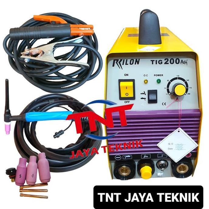 Promo Rilon Tig 200 A Mesin Las Argon Rilon Tig 200A / Trafo Las Argon Rilon Tig 200 A