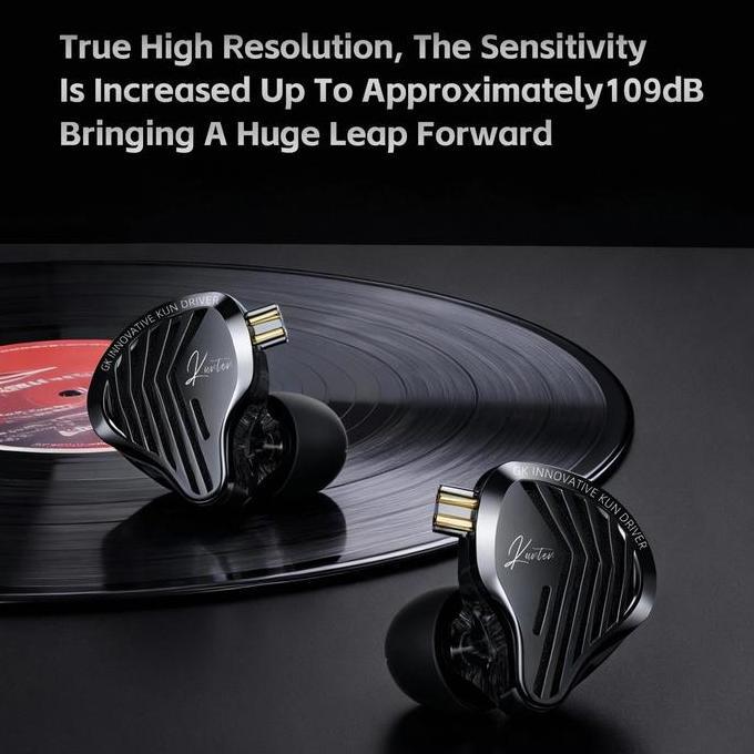 Promo Gk-Kunten Gk Kunten Earphone Ultra Wide Frequency Dynamic Driver Hifi Iem Earphone