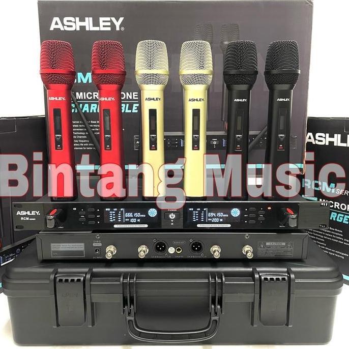 Sale Mic Wireless Ashley Rcm Original Ashley Microphone Rcm