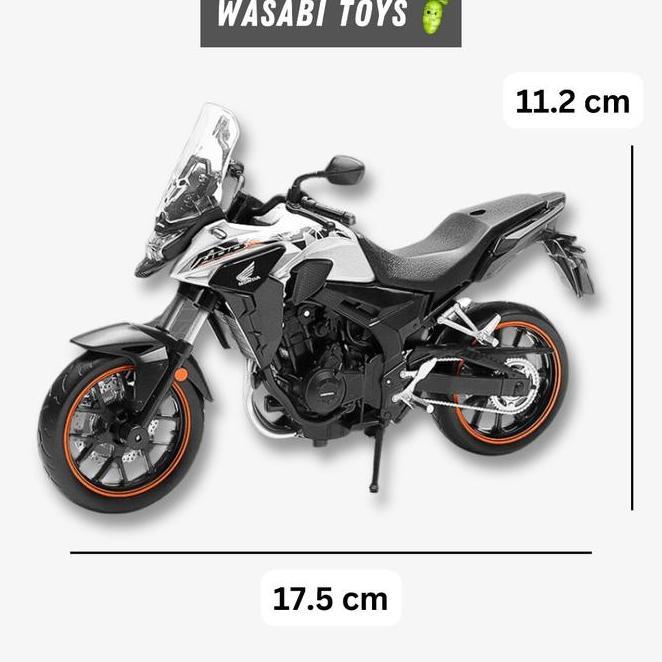 Miniatur Diecast 112 Honda Cb 400X Cb 400 Cca Cool Chic Auto Dengan Alas Motor Tangki Logam