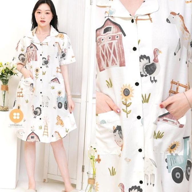 Daster Katun Jepang Premium Busui Friendly