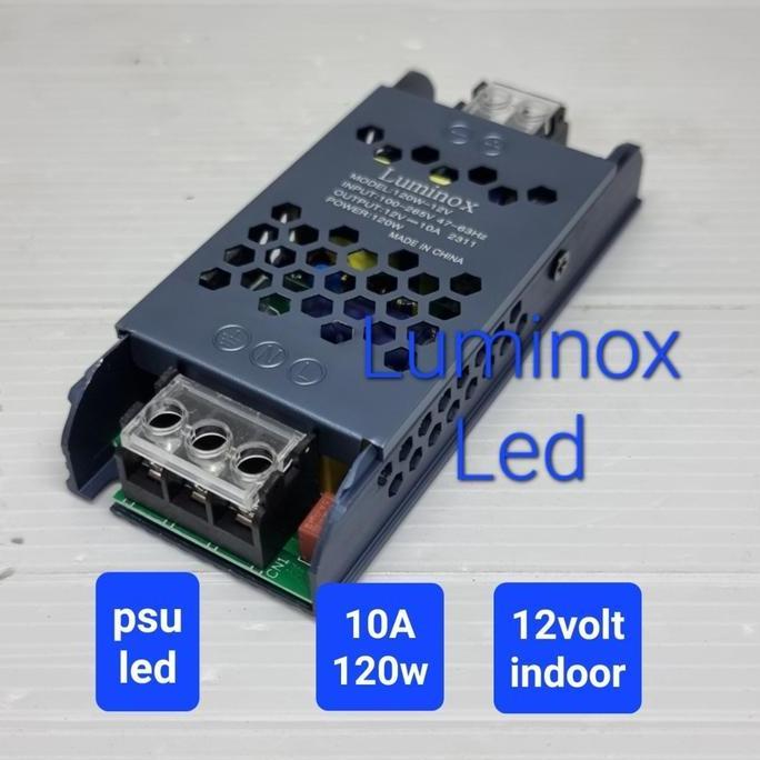 TRAFO POWER SUPPLY LED 10A 12VOLT 120WATT DRIVER LED 12V 120 WATT 10A TERBAIK