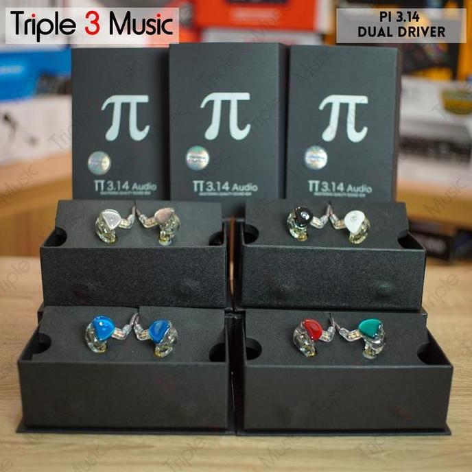 Flaro- Phi Pi 3.14 Audio Iem Dual Driver Pliisen121 In Ear Monitor