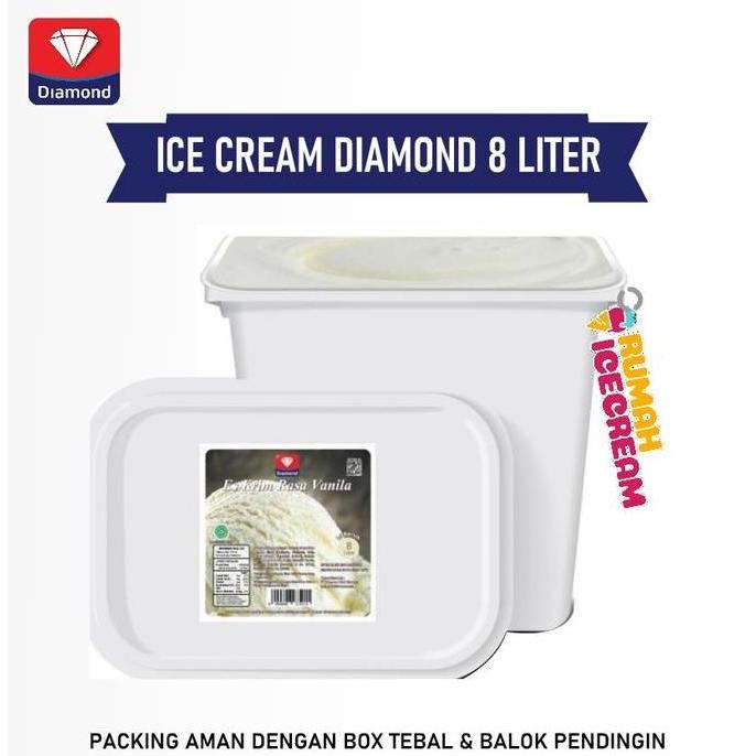 Abbrustolito- Ice Cream 8 Liter - Diamond