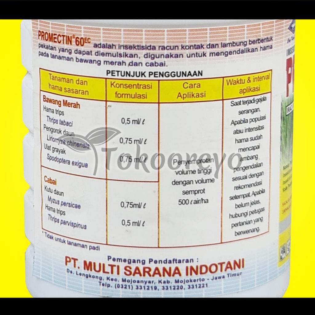 Promectin 60 Ec 250 Ml Insektisida Abamektin