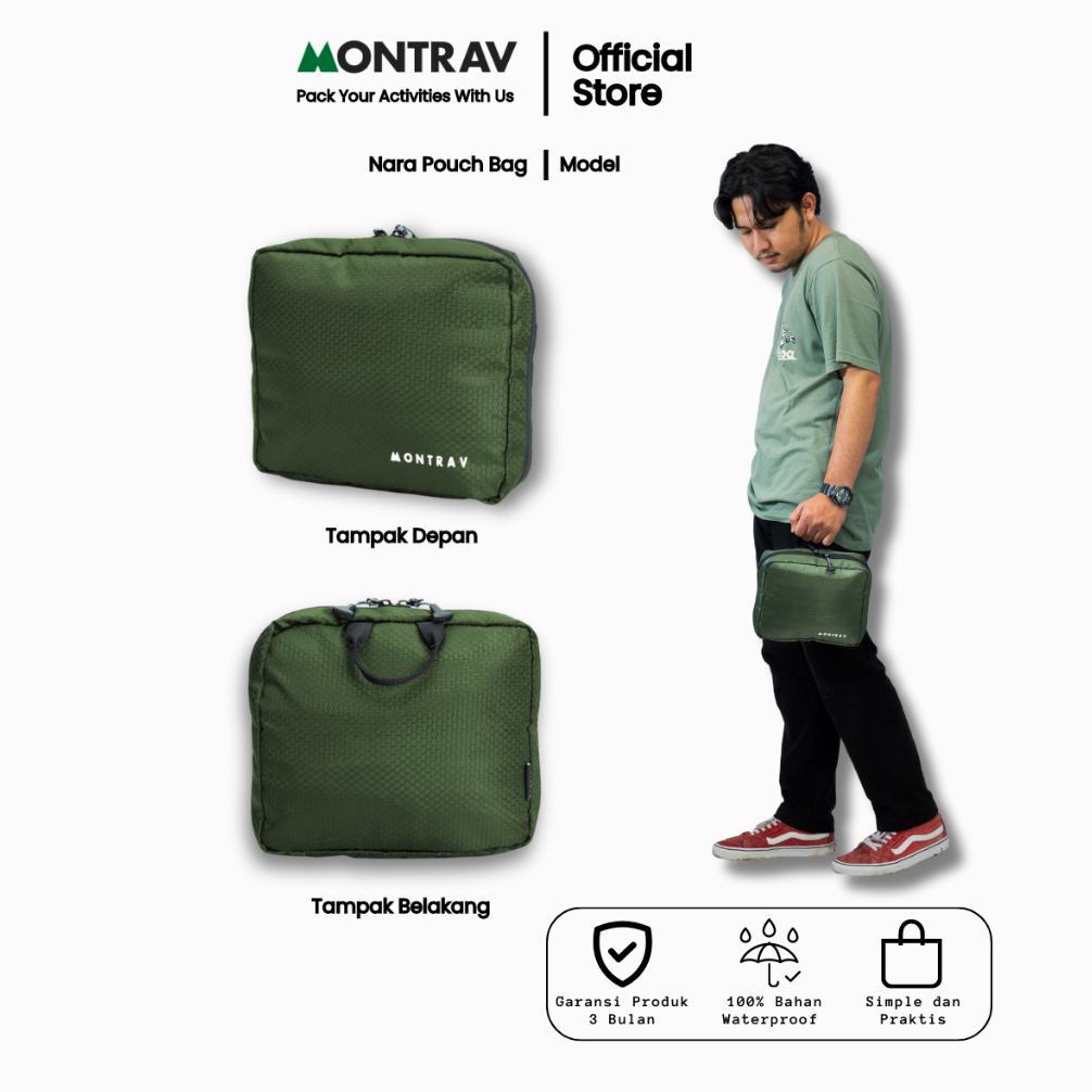 Montrav - Tas Tempat Sabun - Tas Alat Mandi Traveling - Nara